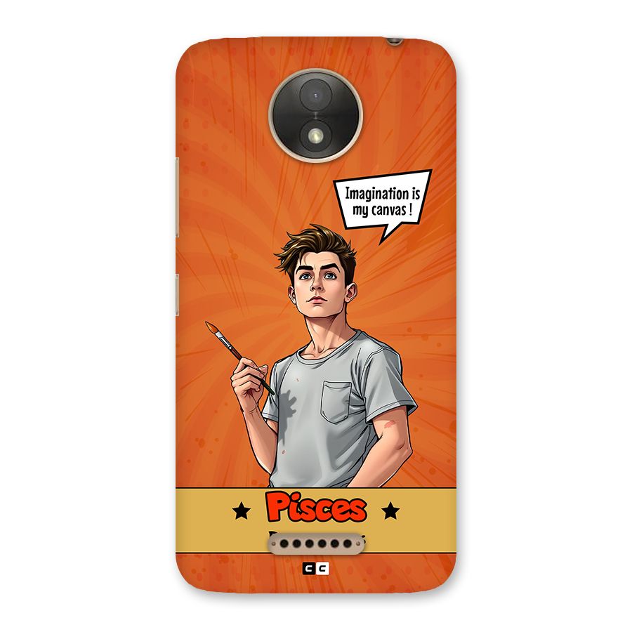 Pisces Dreamer Back Case for Moto C Plus