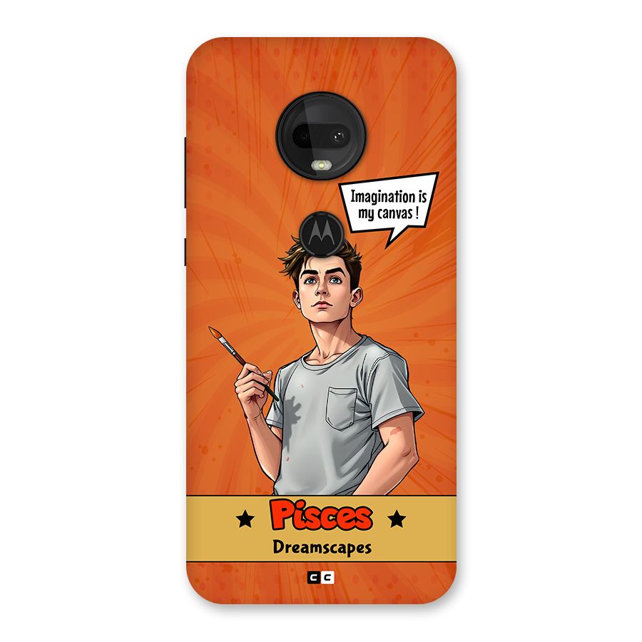 Pisces Dreamer Back Case for Moto G7