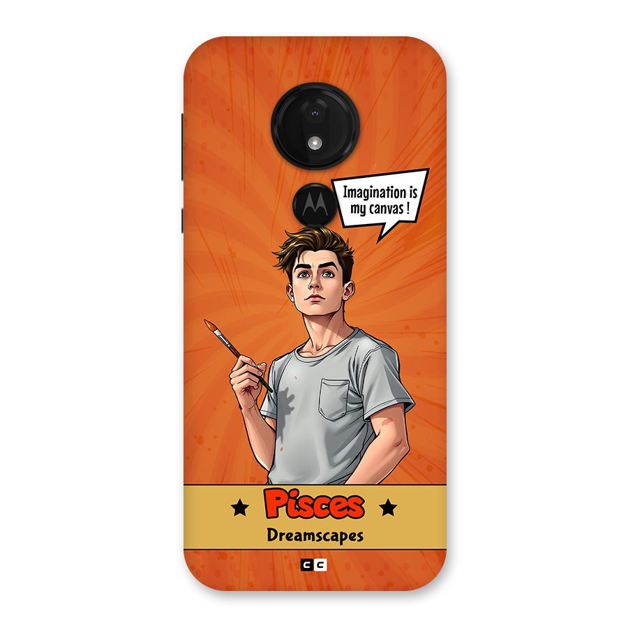 Pisces Dreamer Back Case for Moto G7 Power