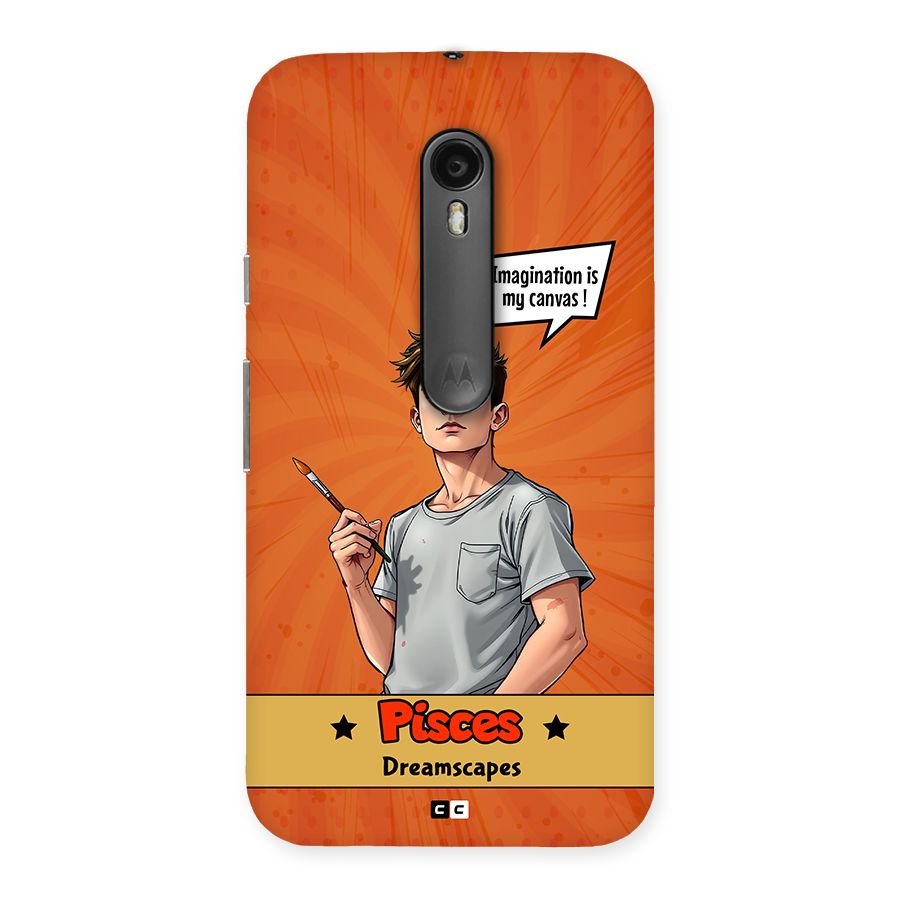 Pisces Dreamer Back Case for Moto G Turbo