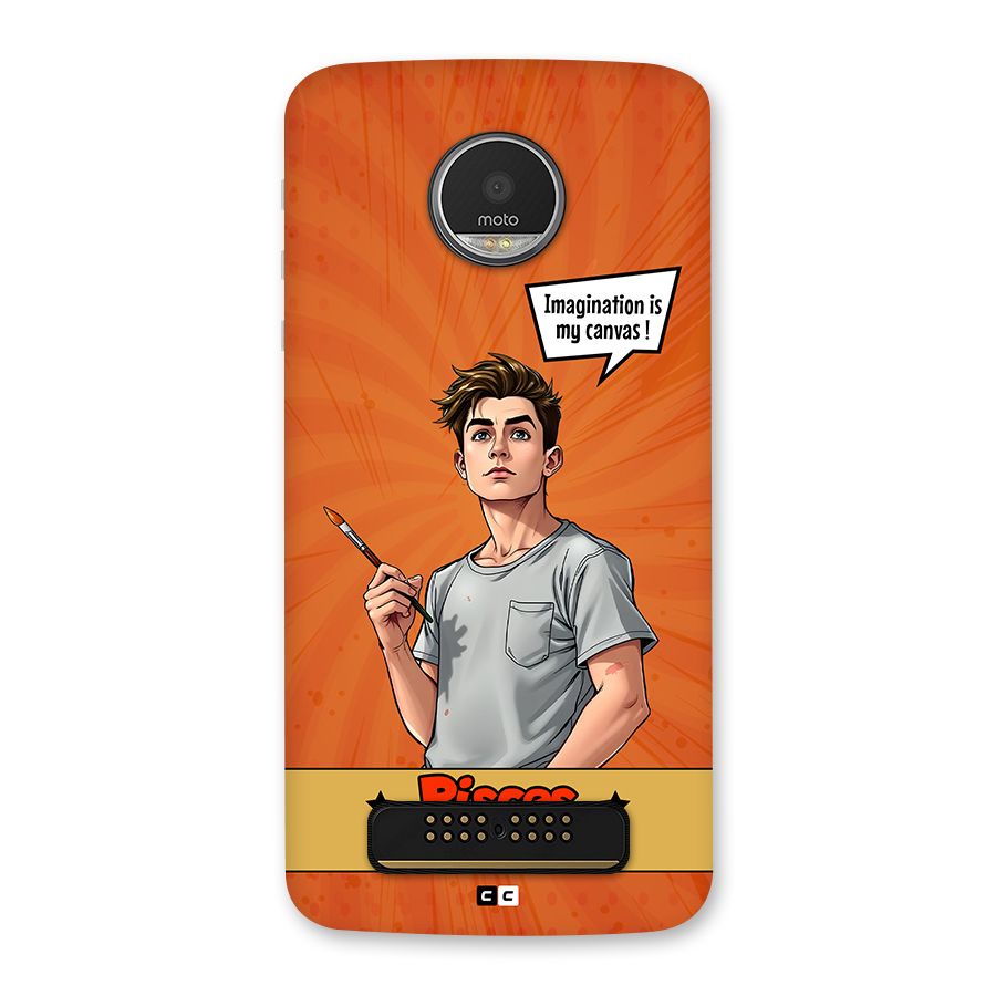 Pisces Dreamer Back Case for Moto Z Play