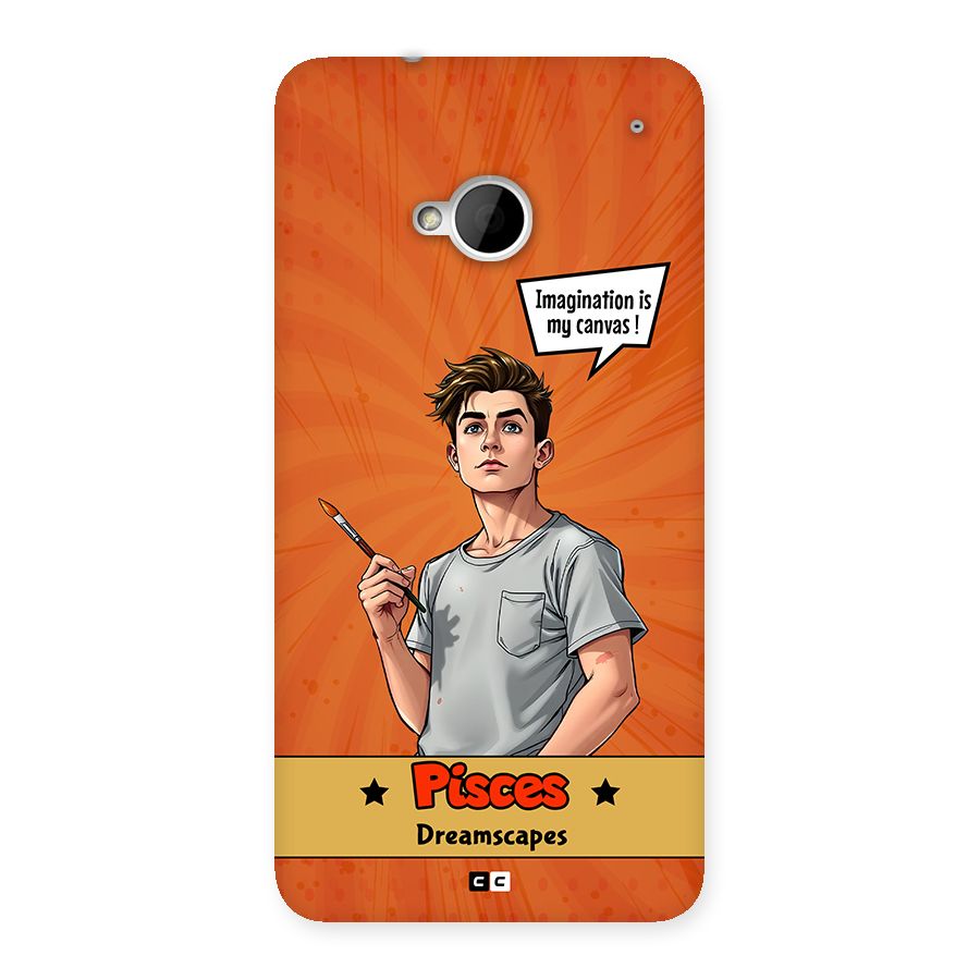 Pisces Dreamer Back Case for One M7 (Single Sim)