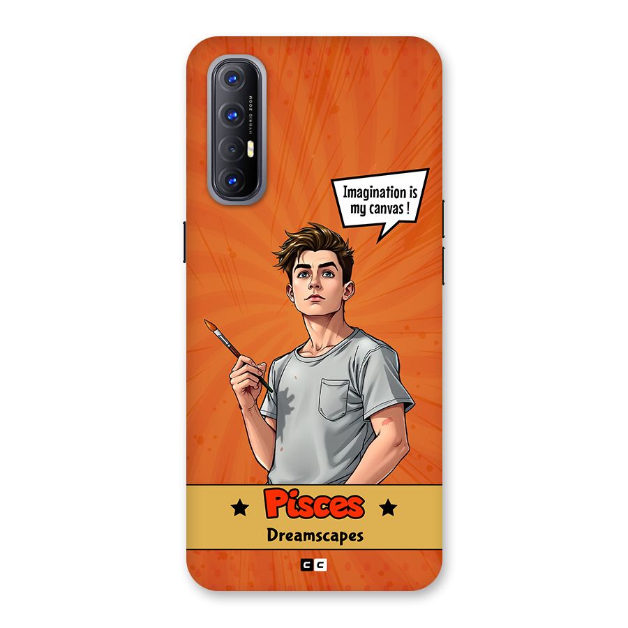 Pisces Dreamer Back Case for Oppo Reno3 Pro