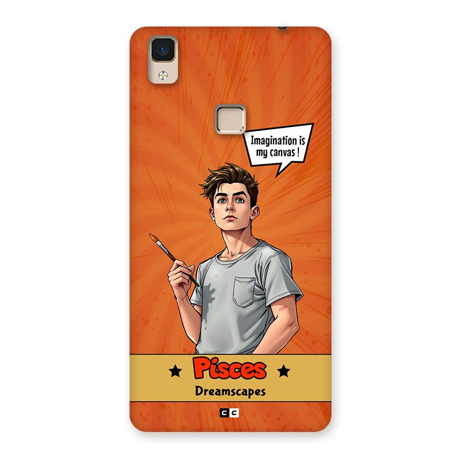 Pisces Dreamer Back Case for V3 Max