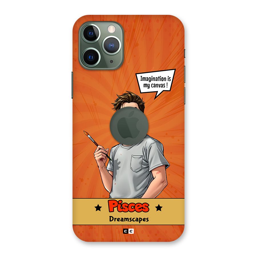 Pisces Dreamer Back Case for iPhone 11 Pro Logo Cut