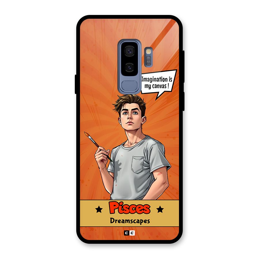 Pisces Dreamer Glass Back Case for Galaxy S9 Plus