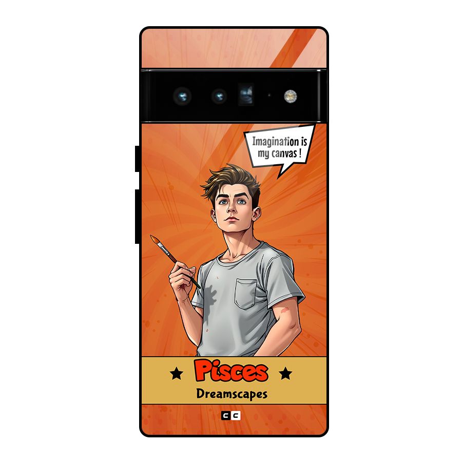 Pisces Dreamer Glass Back Case for Google Pixel 6 Pro