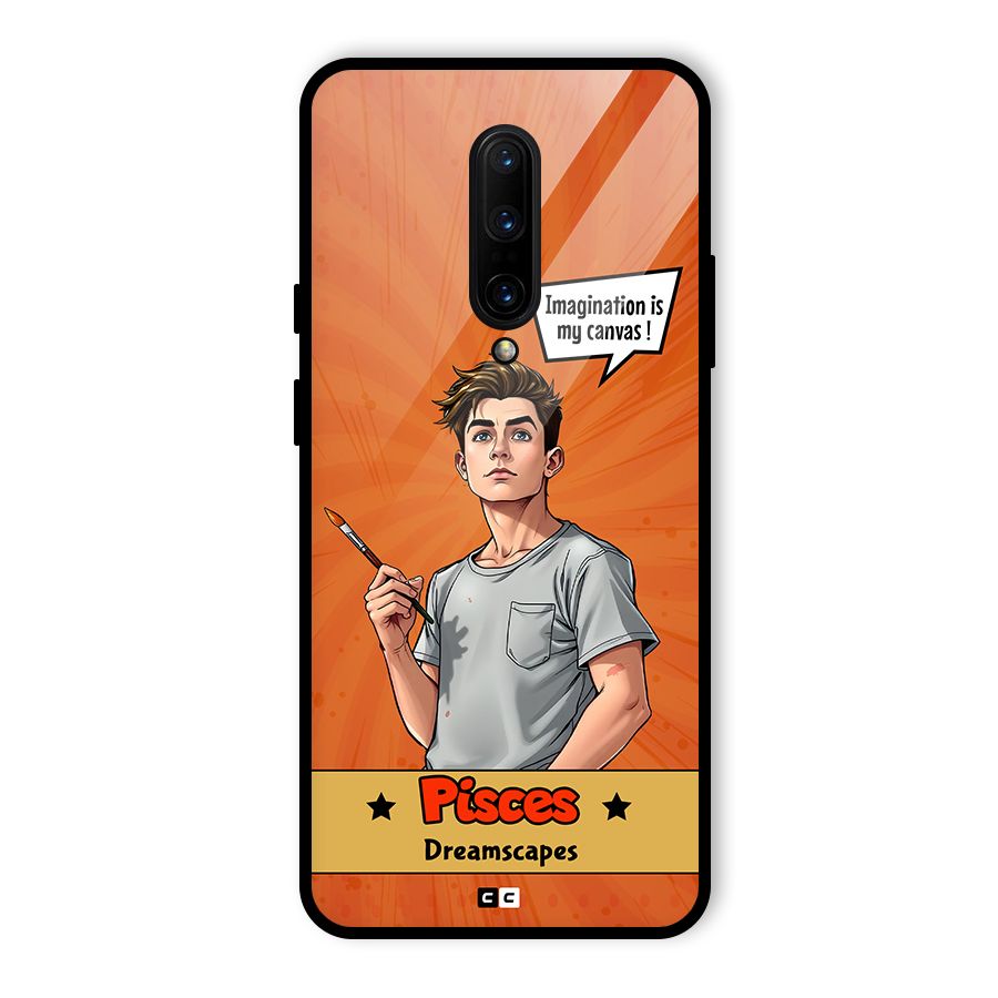 Pisces Dreamer Glass Back Case for OnePlus 7 Pro