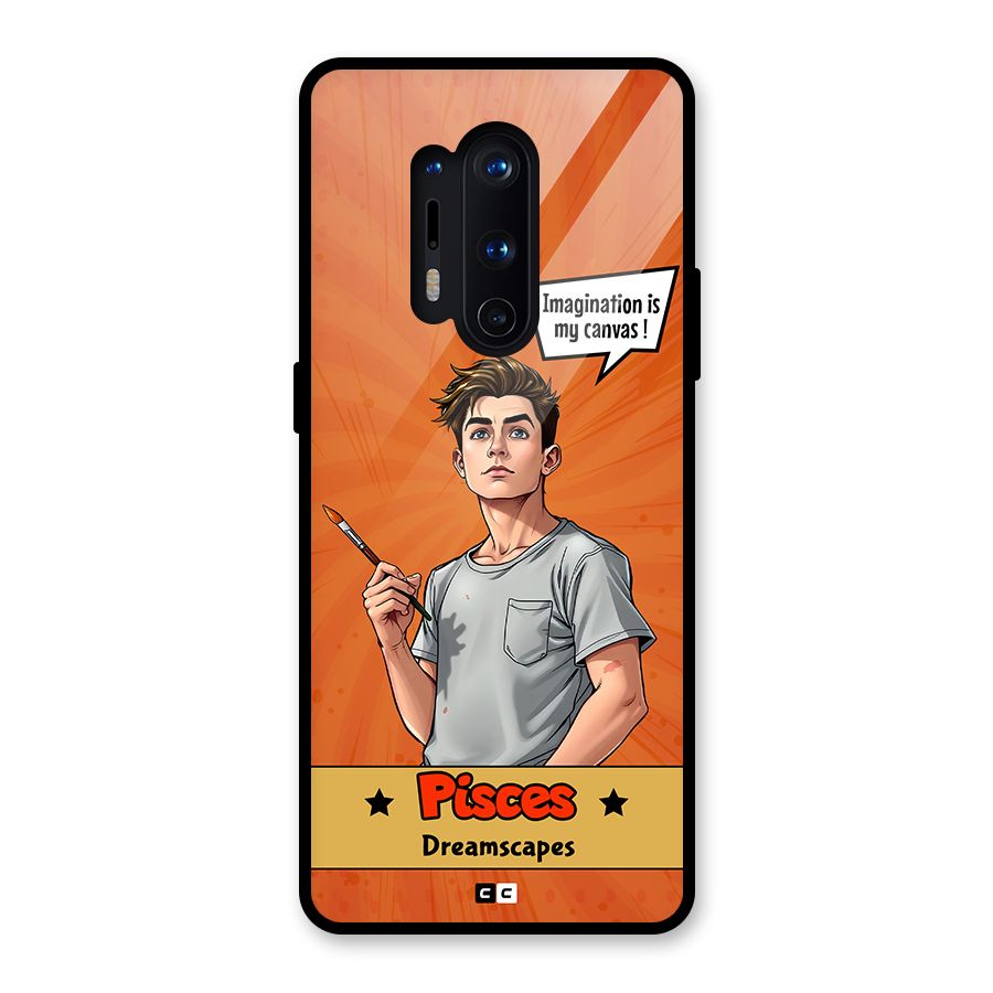 Pisces Dreamer Glass Back Case for OnePlus 8 Pro