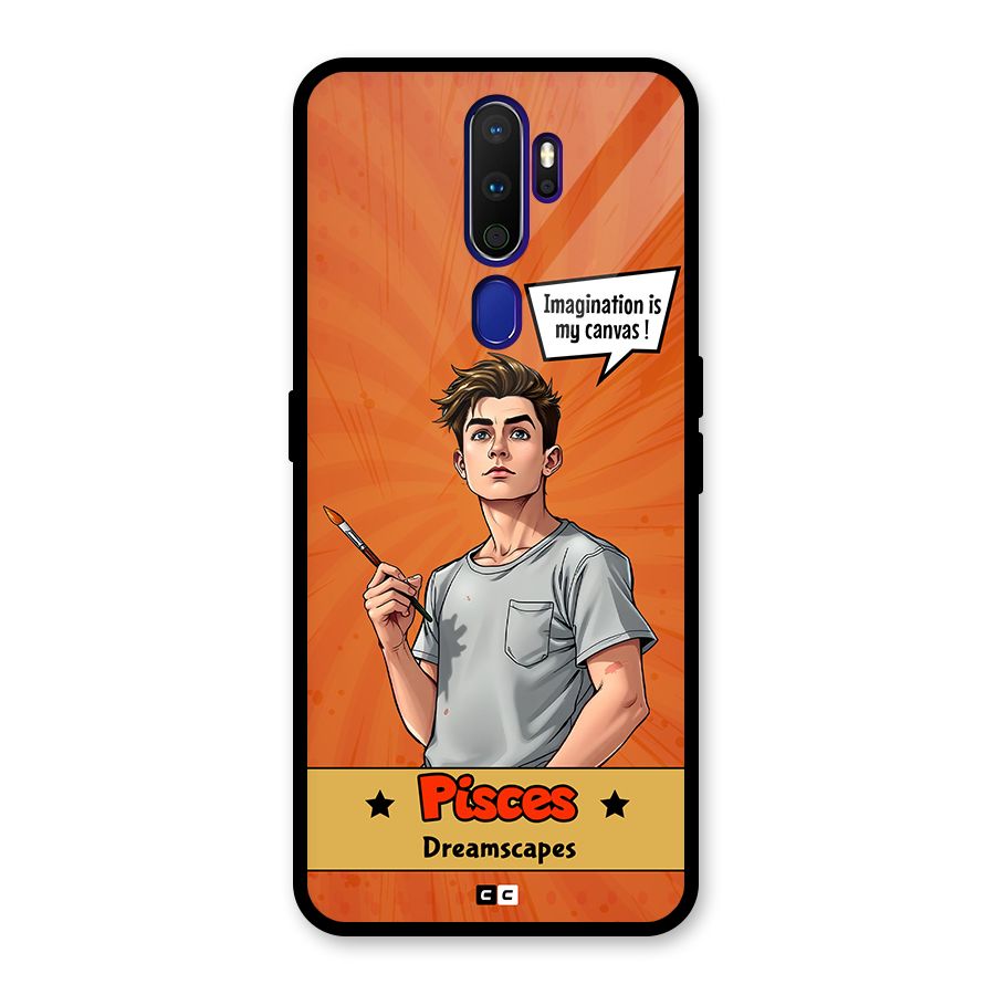 Pisces Dreamer Glass Back Case for Oppo A9 (2020)
