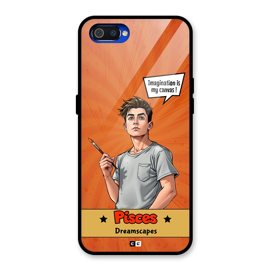 Pisces Dreamer Glass Back Case for Realme C2