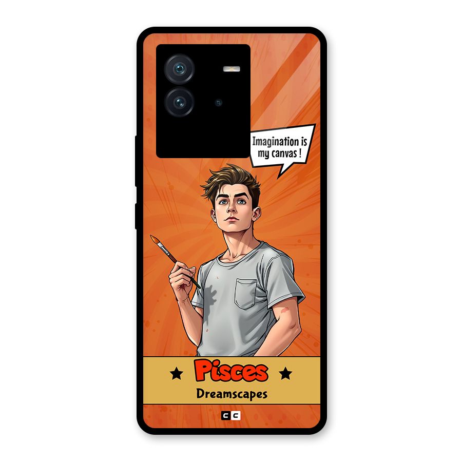 Pisces Dreamer Glass Back Case for Vivo iQOO Neo 6 5G