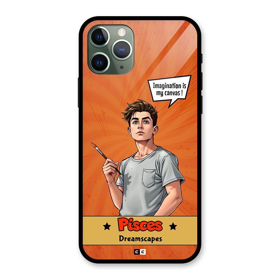Pisces Dreamer Glass Back Case for iPhone 11 Pro