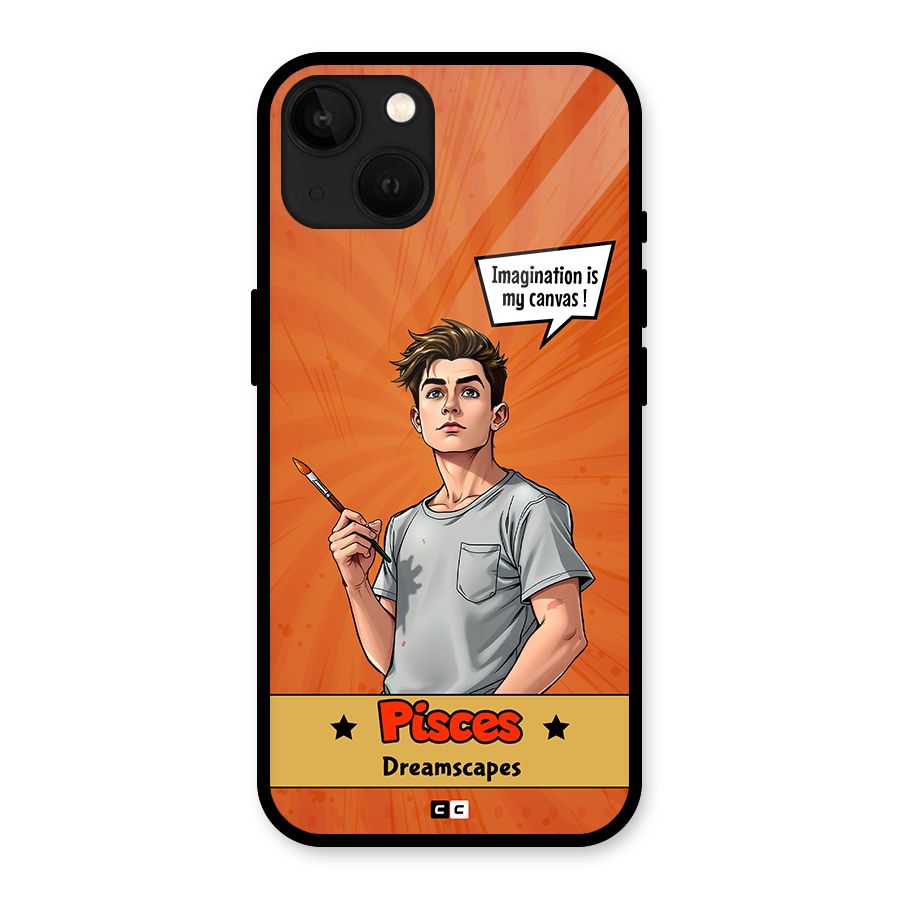 Pisces Dreamer Glass Back Case for iPhone 13