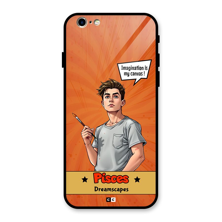 Pisces Dreamer Glass Back Case for iPhone 6 6S