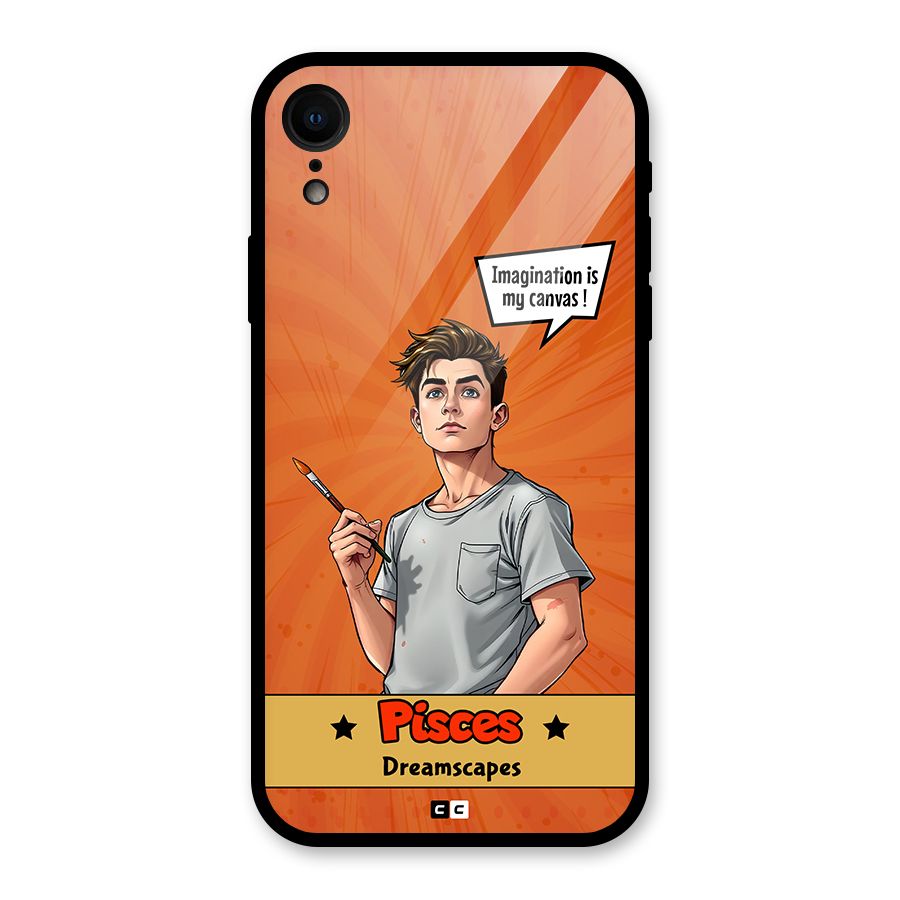 Pisces Dreamer Glass Back Case for iPhone XR