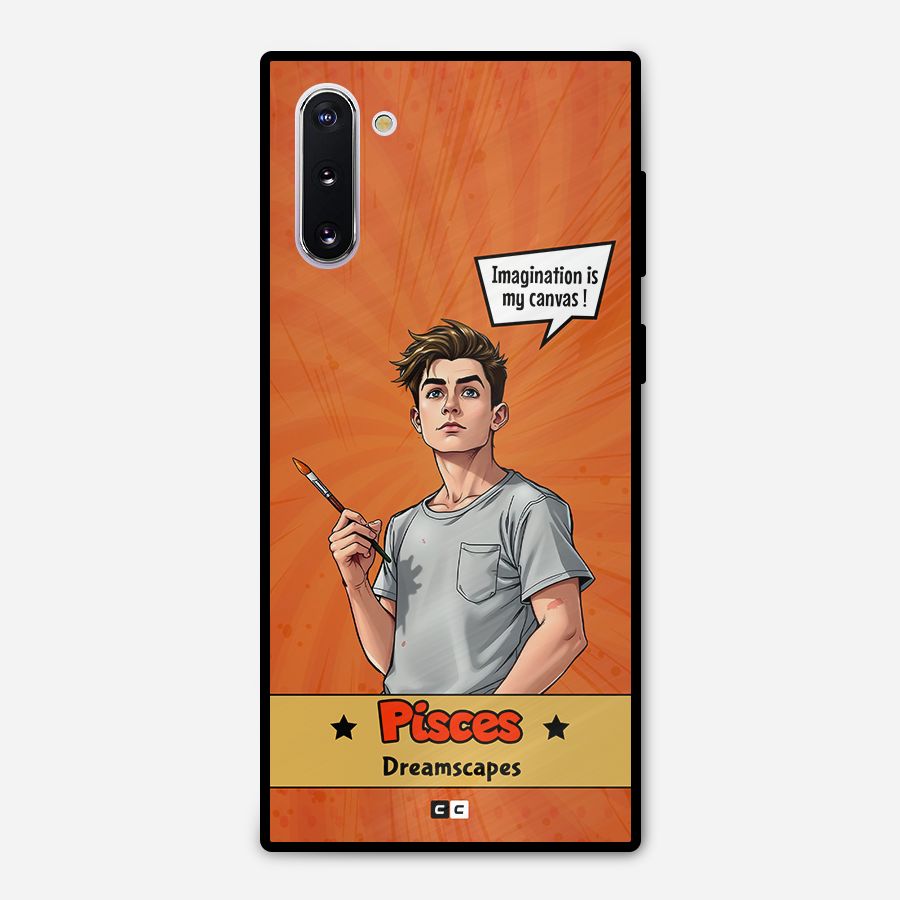 Pisces Dreamer Metal Back Case for Galaxy Note 10
