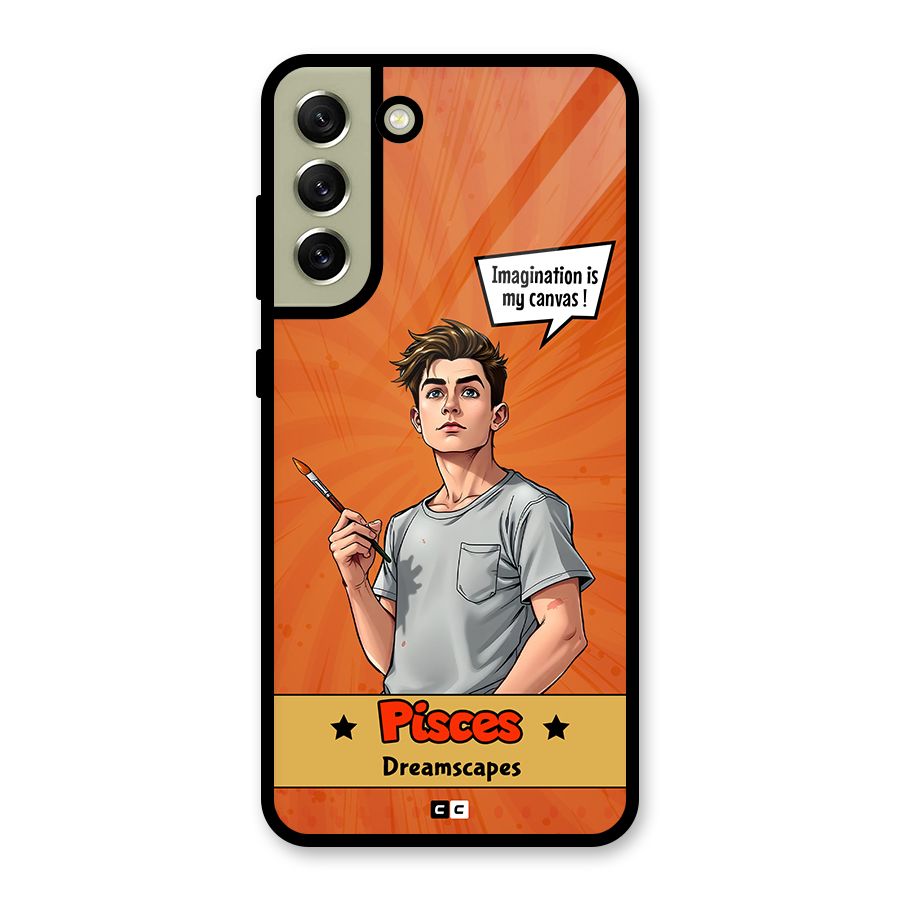 Pisces Dreamer Metal Back Case for Galaxy S21 FE 5G (2023)