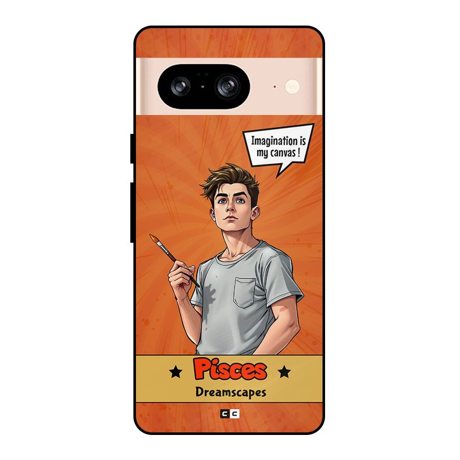 Pisces Dreamer Metal Back Case for Google Pixel 8