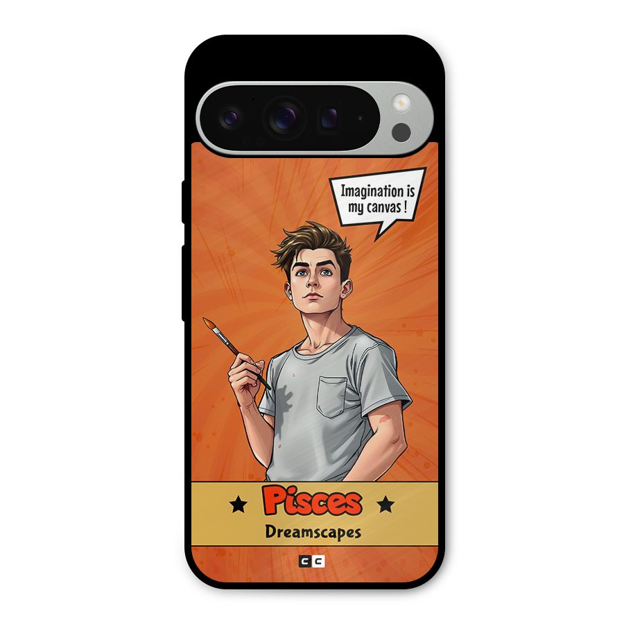 Pisces Dreamer Metal Back Case for Google Pixel 9 Pro XL
