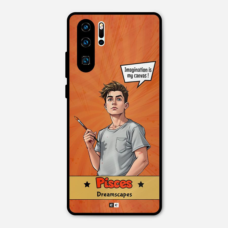 Pisces Dreamer Metal Back Case for Huawei P30 Pro