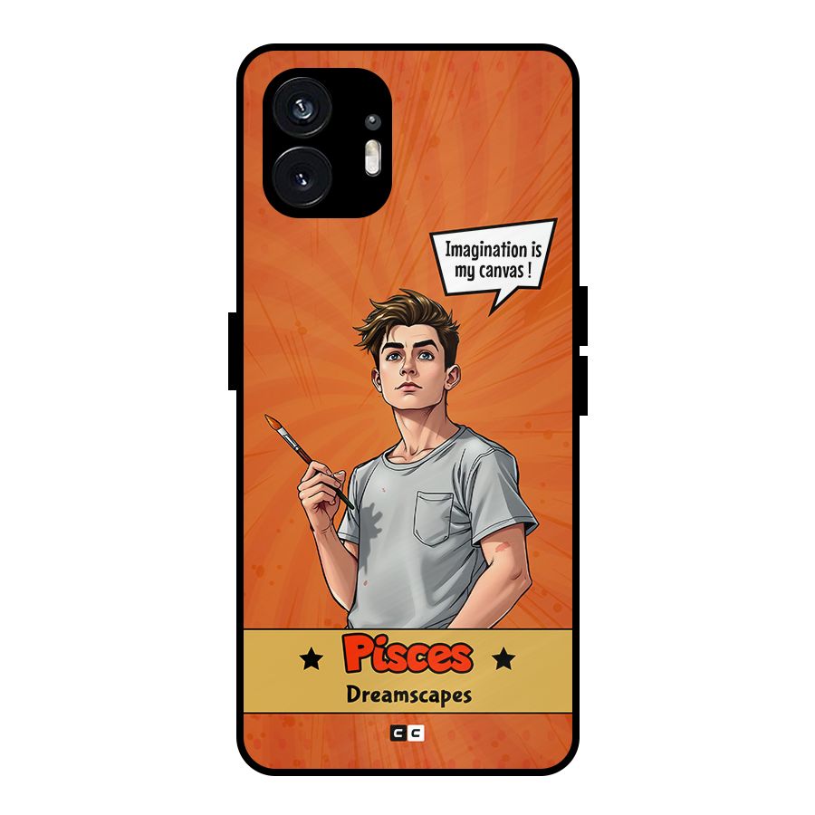 Pisces Dreamer Metal Back Case for Nothing Phone 2