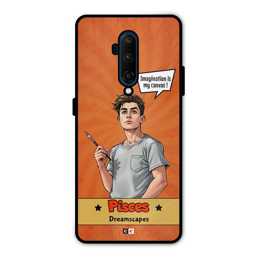 Pisces Dreamer Metal Back Case for OnePlus 7T Pro