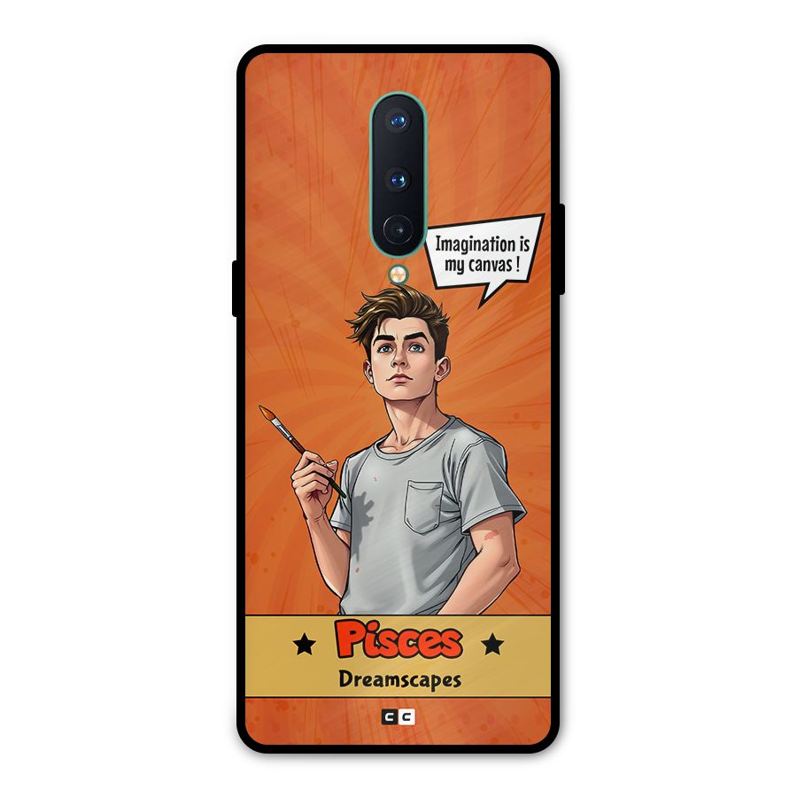 Pisces Dreamer Metal Back Case for OnePlus 8