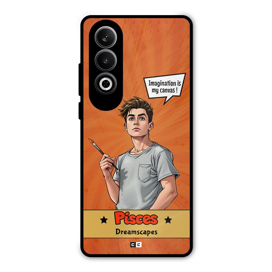 Pisces Dreamer Metal Back Case for OnePlus Nord CE4
