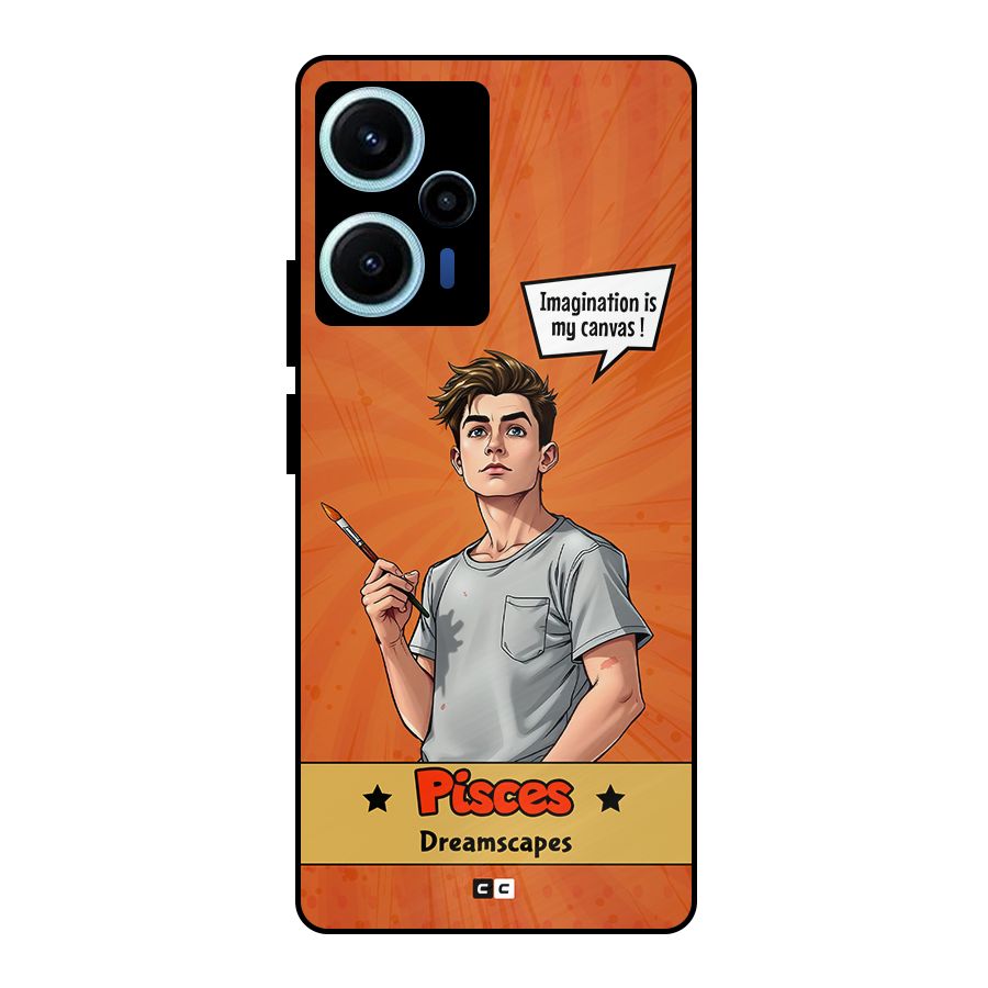 Pisces Dreamer Metal Back Case for Poco F5