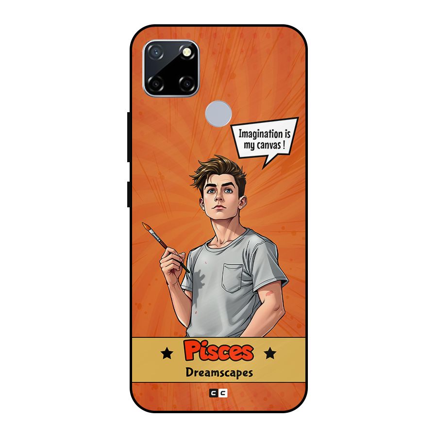 Pisces Dreamer Metal Back Case for Realme Narzo 20