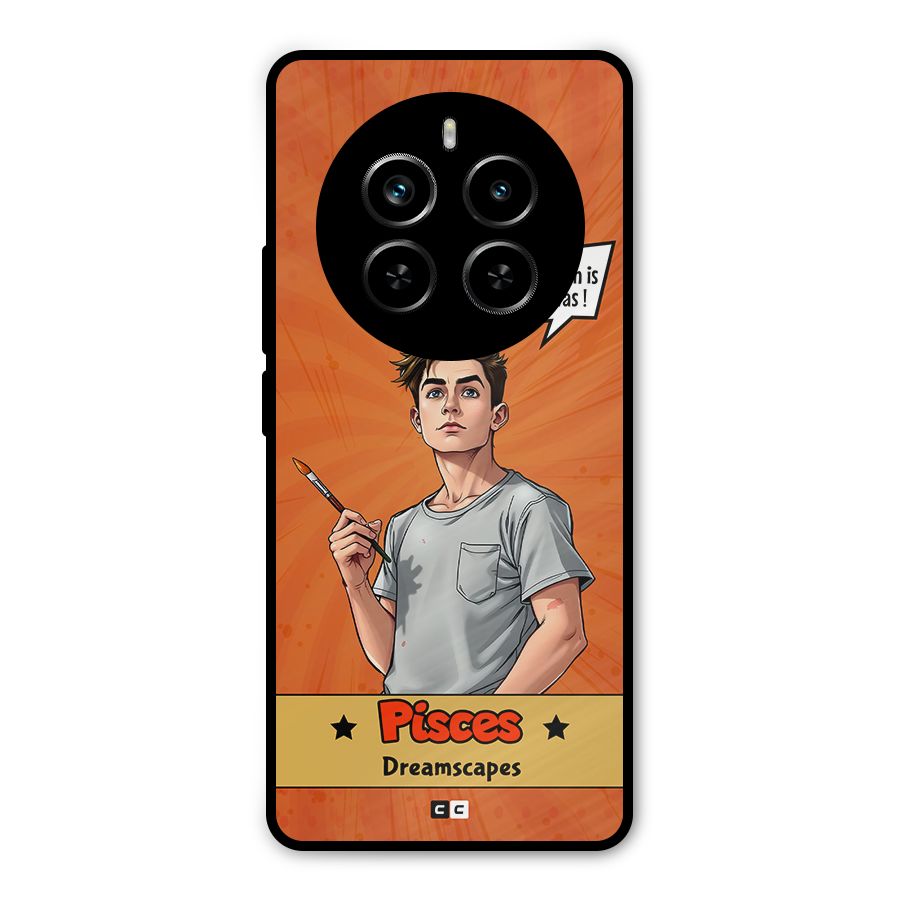 Pisces Dreamer Metal Back Case for Realme P1 Pro