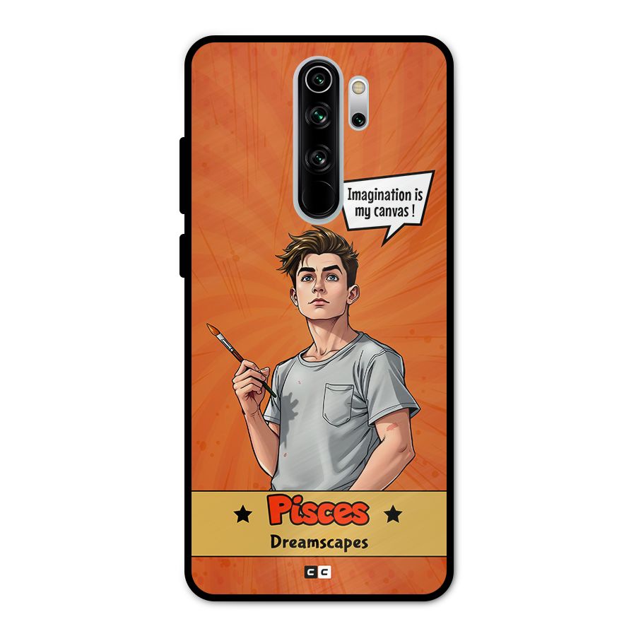 Pisces Dreamer Metal Back Case for Redmi Note 8 Pro
