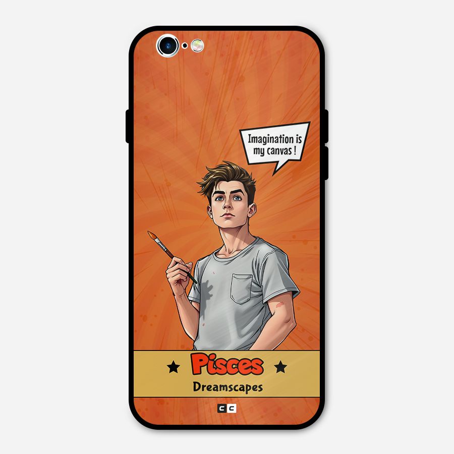 Pisces Dreamer Metal Back Case for iPhone 6 6s