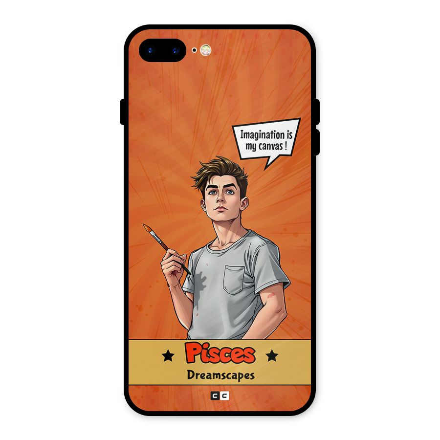 Pisces Dreamer Metal Back Case for iPhone 7 Plus