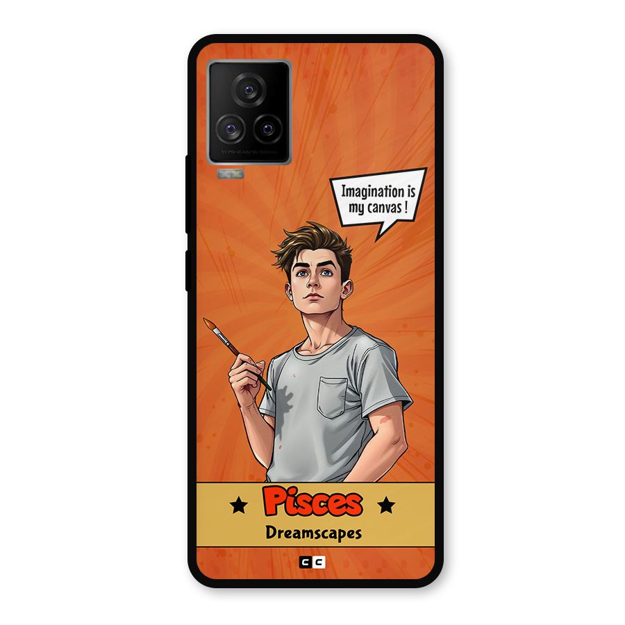 Pisces Dreamer Metal Back Case for iQOO 7 Legend 5G