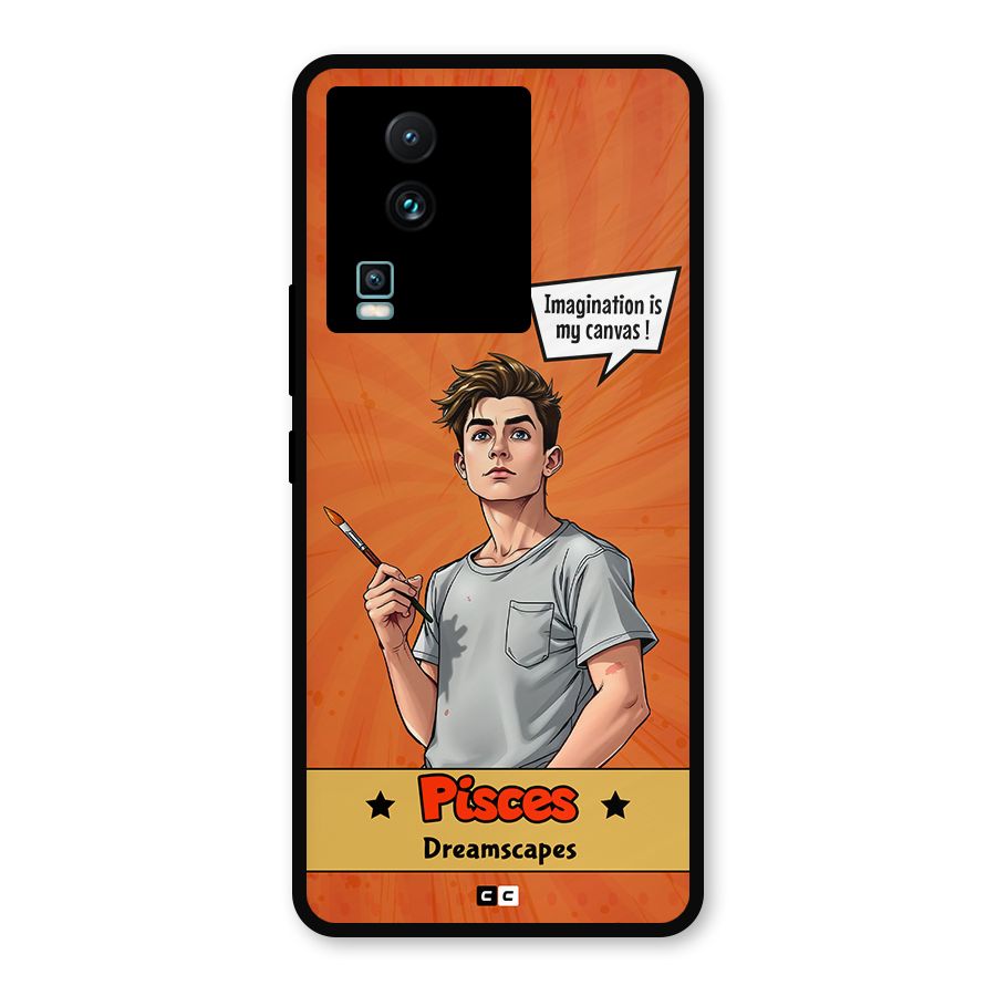 Pisces Dreamer Metal Back Case for iQOO Neo 7 Pro