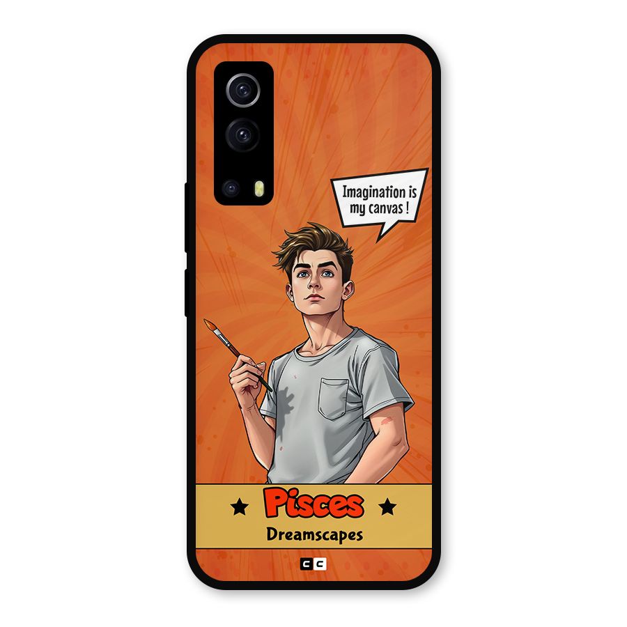 Pisces Dreamer Metal Back Case for iQOO Z3