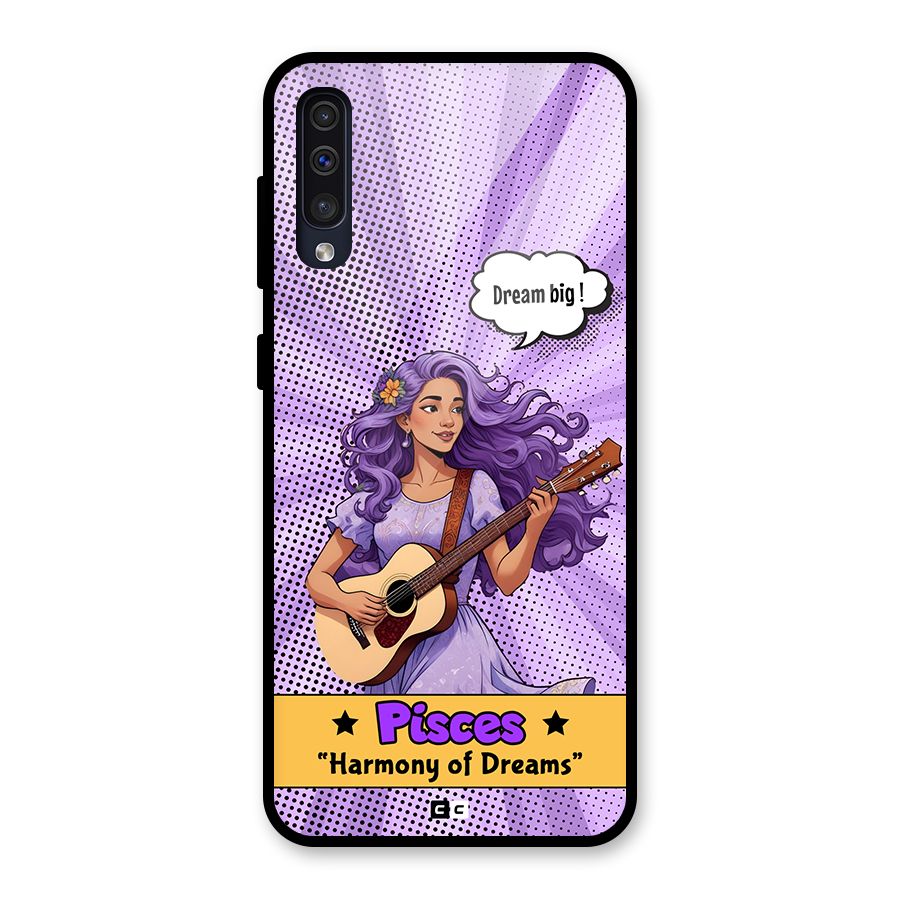 Pisces Dreams Glass Back Case for Galaxy A30s