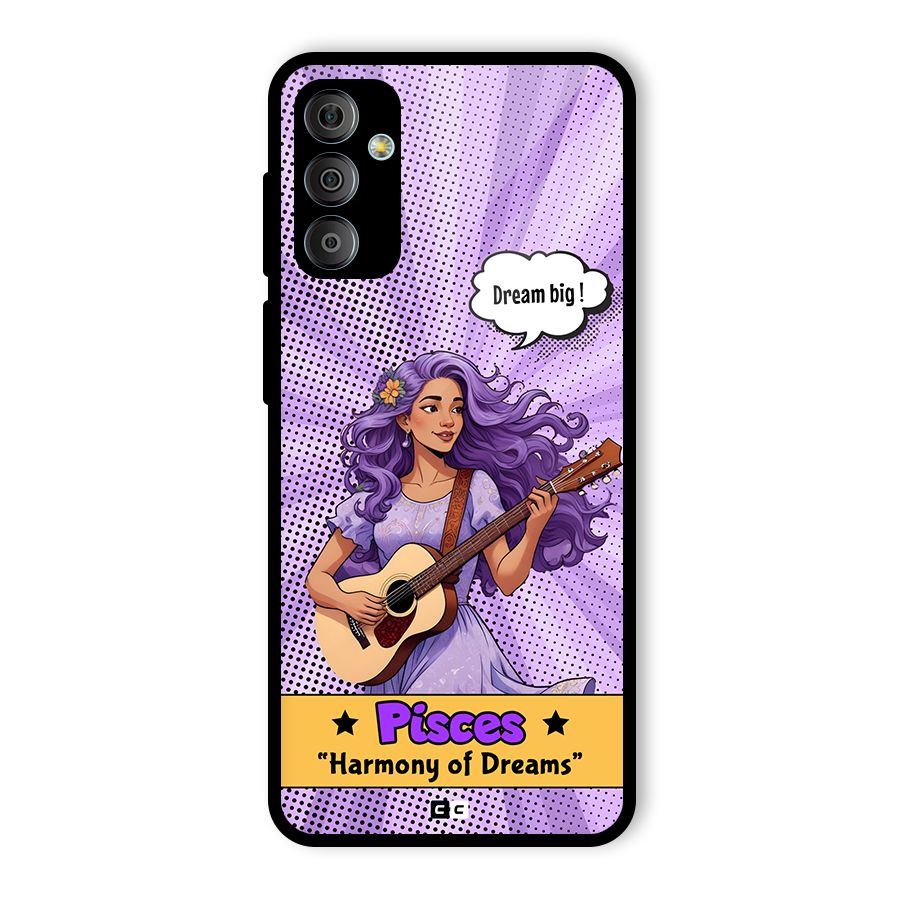 Pisces Dreams Glass Back Case for Galaxy F23