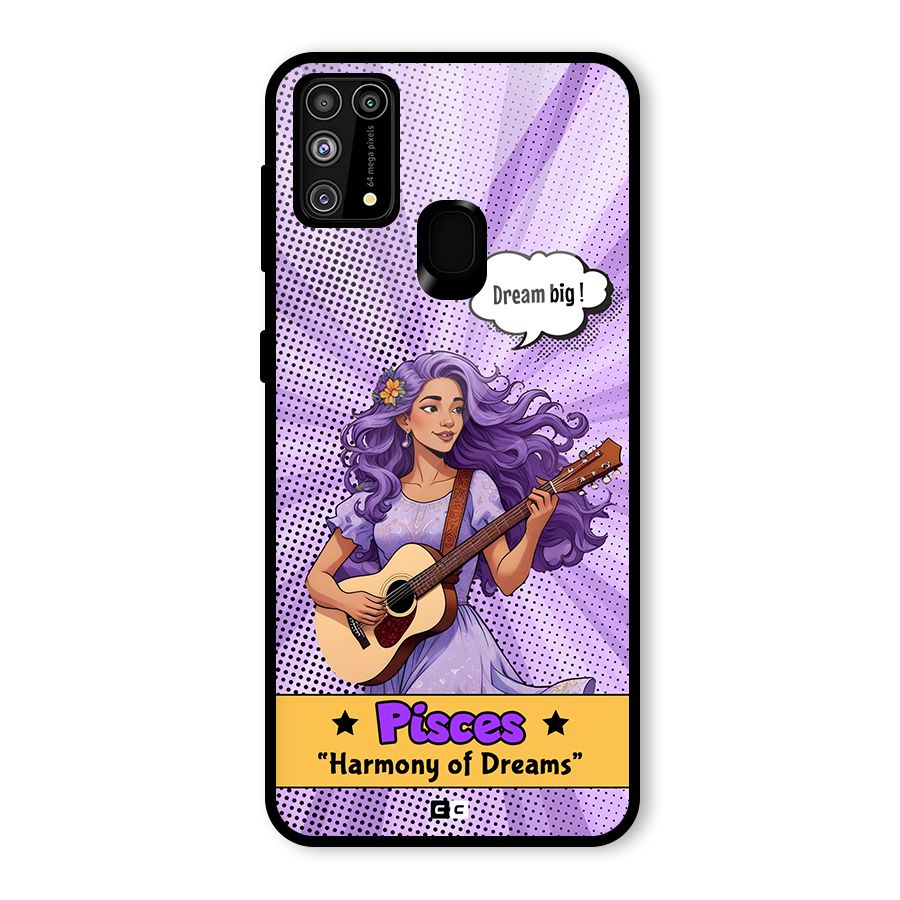 Pisces Dreams Glass Back Case for Galaxy F41