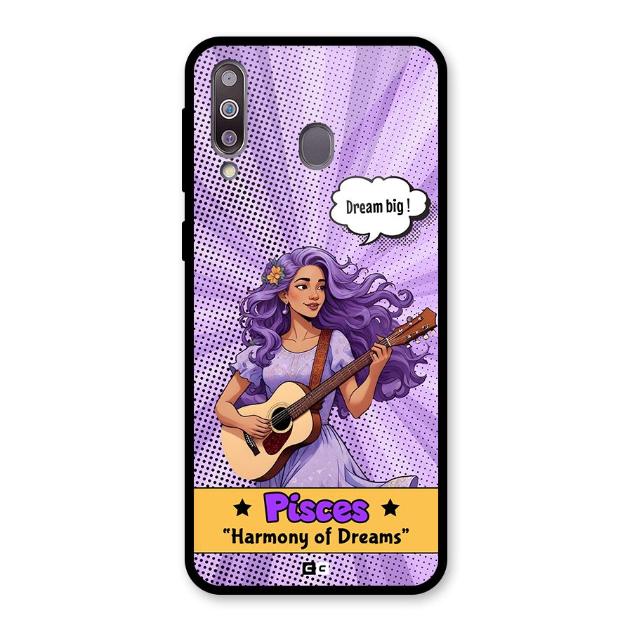 Pisces Dreams Glass Back Case for Galaxy M30
