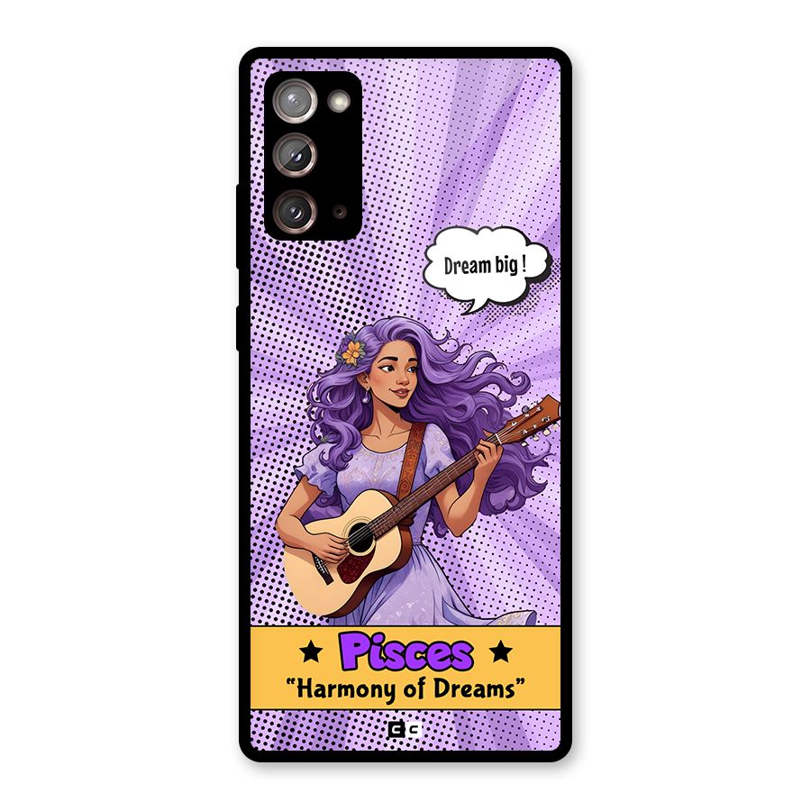 Pisces Dreams Glass Back Case for Galaxy Note 20