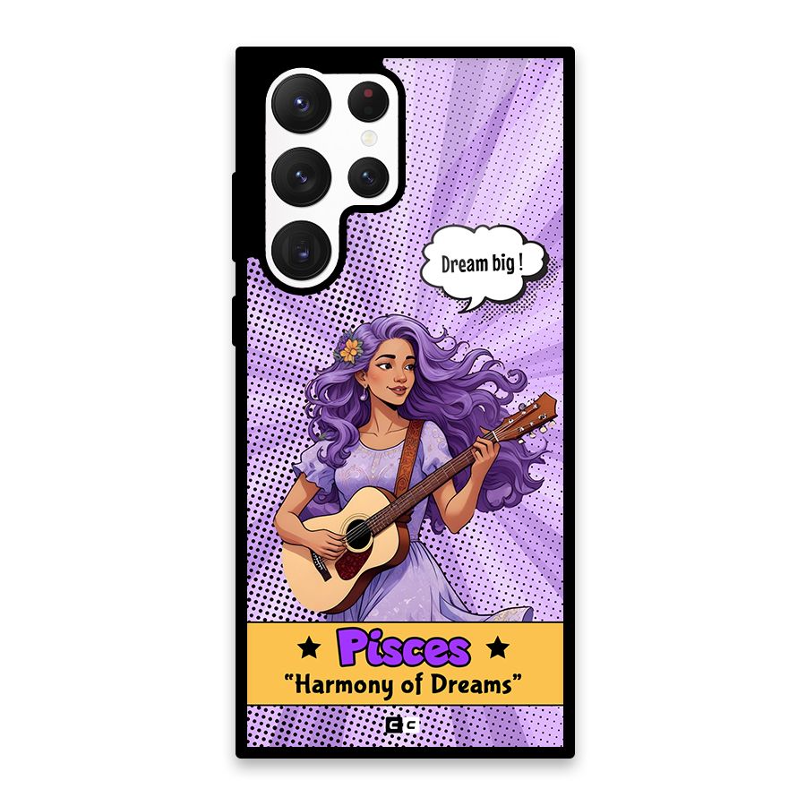 Pisces Dreams Glass Back Case for Galaxy S22 Ultra 5G