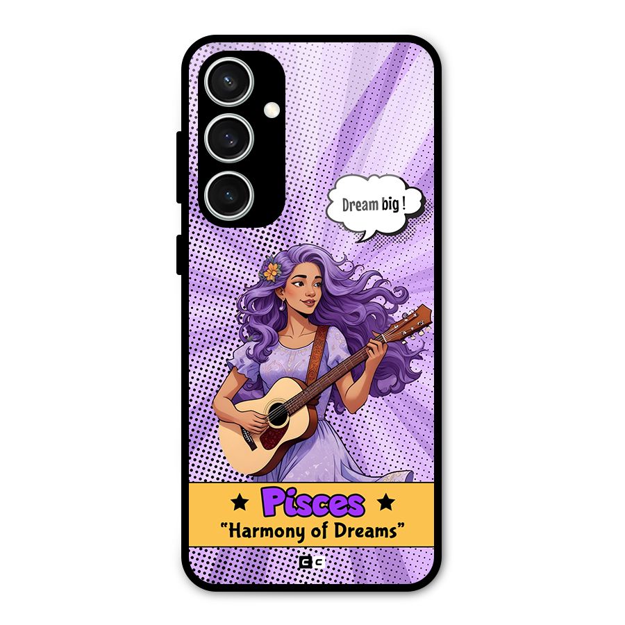 Pisces Dreams Glass Back Case for Galaxy S23 FE
