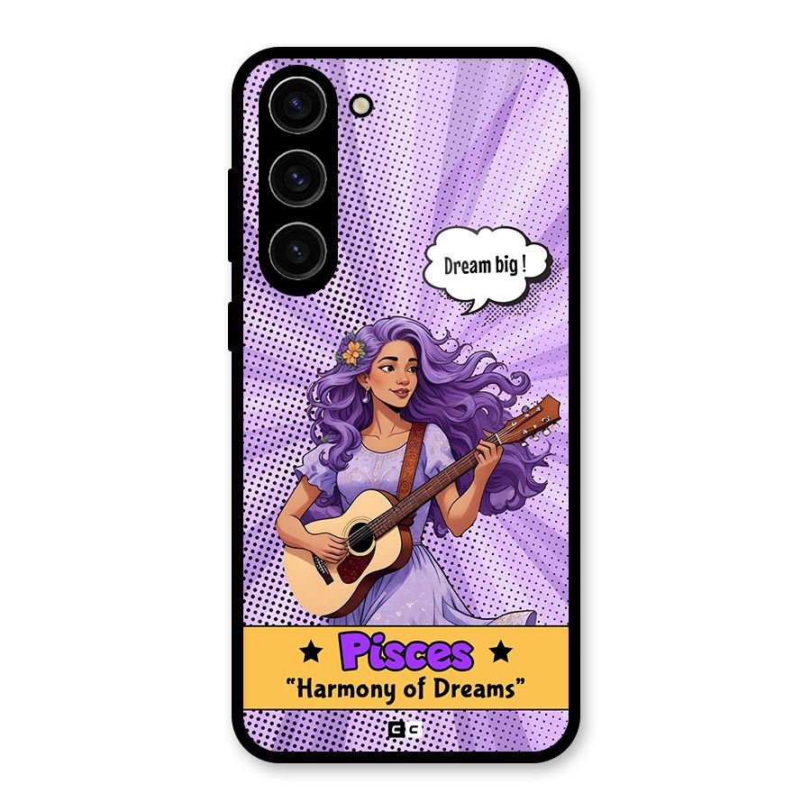 Pisces Dreams Glass Back Case for Galaxy S23 Plus