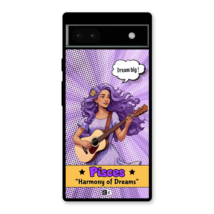 Pisces Dreams Glass Back Case for Google Pixel 6a
