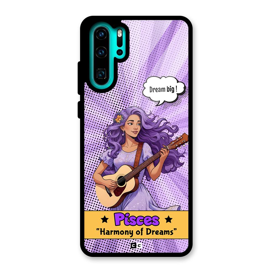 Pisces Dreams Glass Back Case for Huawei P30 Pro