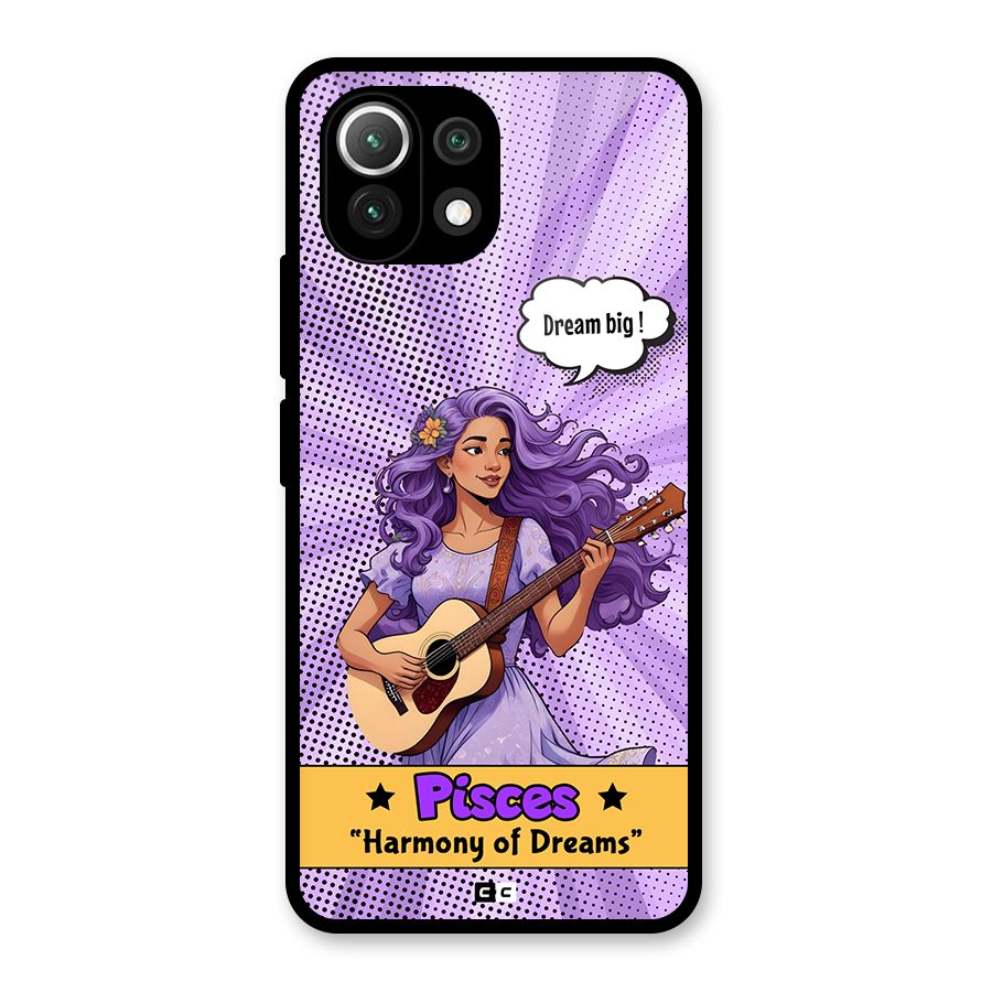 Pisces Dreams Glass Back Case for Mi 11 Lite NE 5G