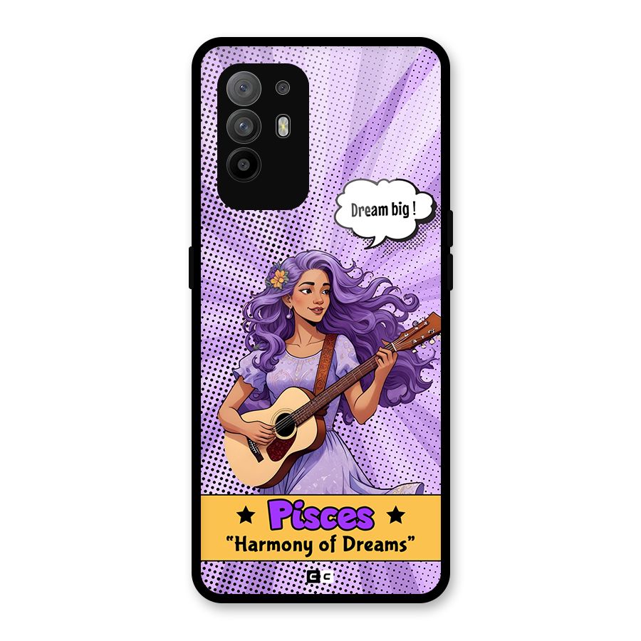 Pisces Dreams Glass Back Case for Oppo F19 Pro Plus 5G
